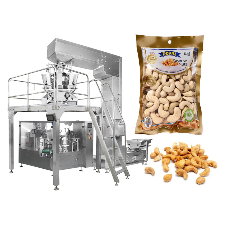 Beans packaging machine for Zipper pouch 