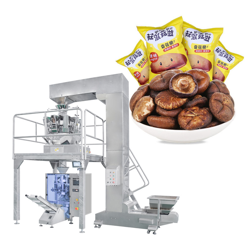 Intelligent mushroom vertical packing machine