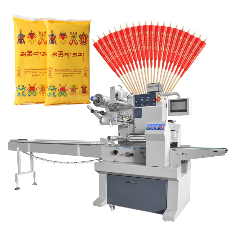 automatic multi pcs candle wrapping machine