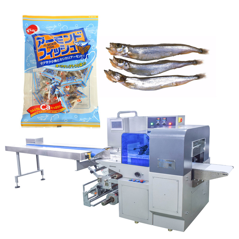 Automatic fish dry pillow packing machine