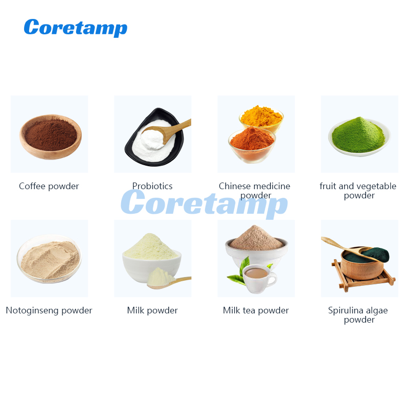 4 Lane camel milk coffee powder stick pack machine