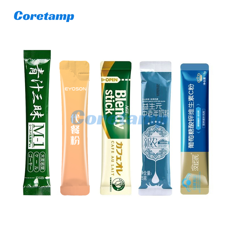 4 Lane camel milk coffee powder stick pack machine