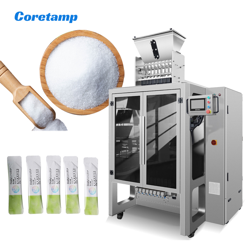 6 Lanes Multi-Line Granule Stick Sachet Packaging Machine