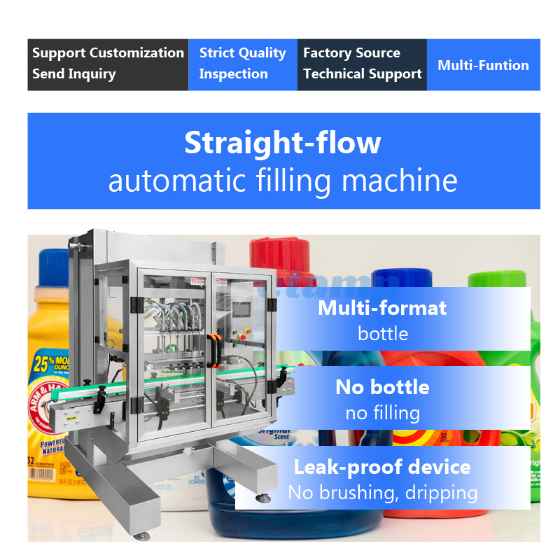 Automatic Fruit Juice Sauce Oil Liquid Filling Equipment