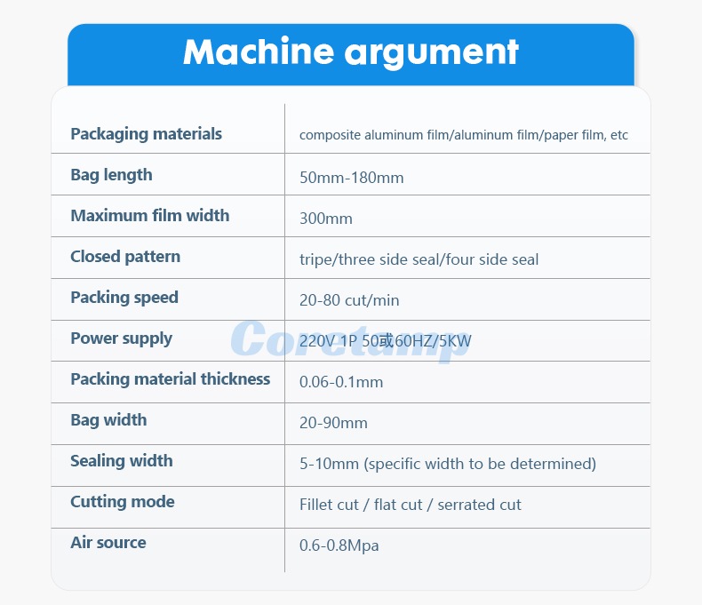 Tomato Paste Jam Sachet Packing Machine