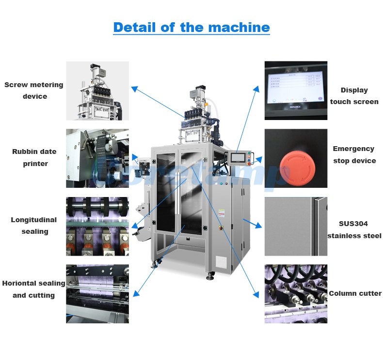 Camel Milk Coffee Powder Stick Pack Machine