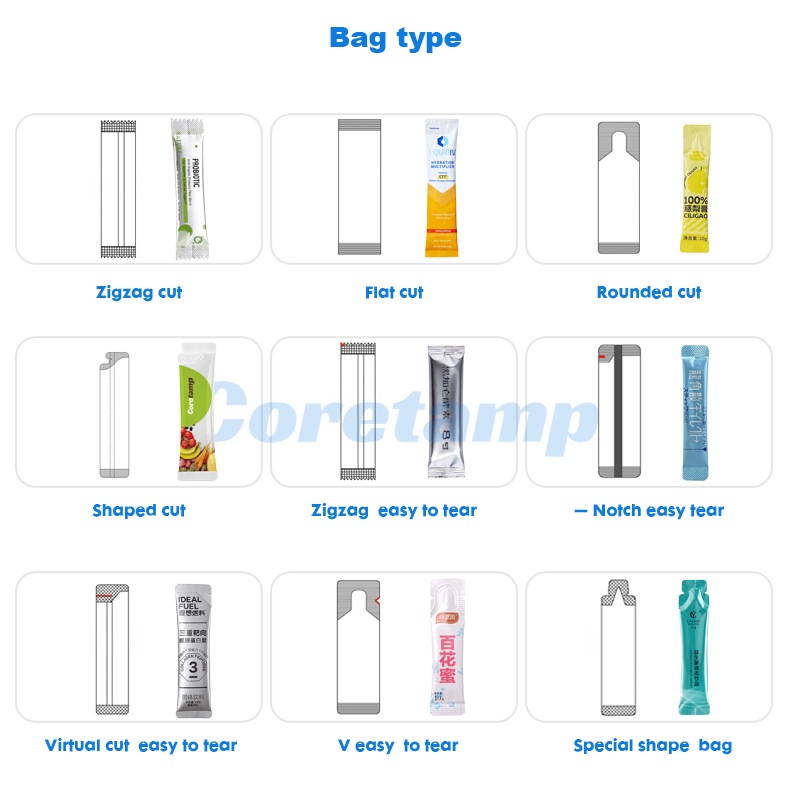 8 lanes multi-line granule stick packaging machine 