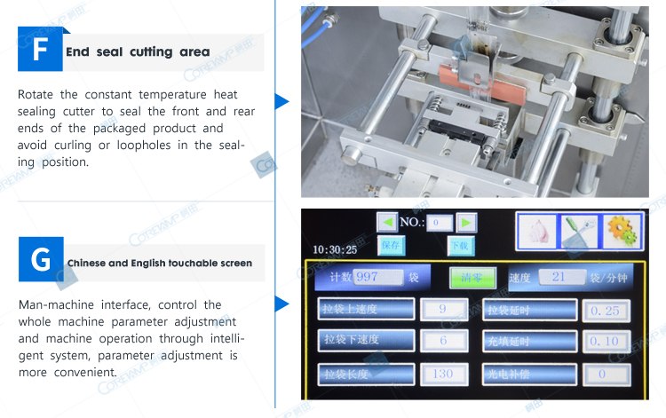 Water packing machine for 500ml packing ZV-420L