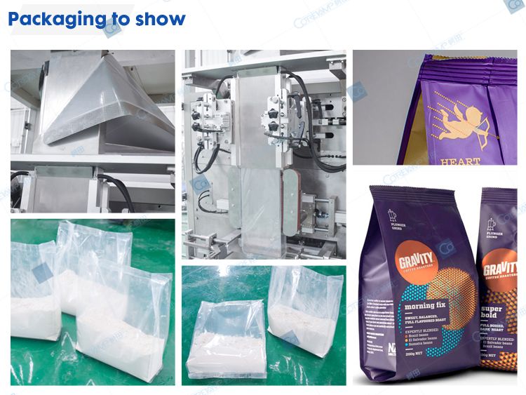 Automatic coffee powder packing machine-ZV-420D