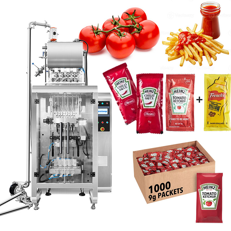 Tomato Paste Jam Sachet Packing Machine