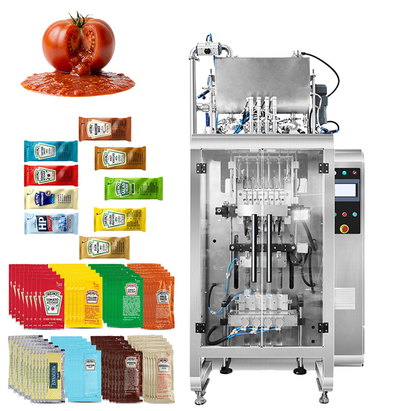 High Speed Multi Lane Ketchup Packaging Machine
