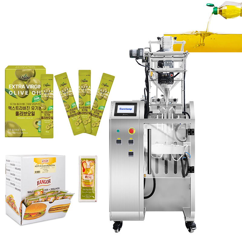  10 lane output Liquid Stick Packaging Machine for oil