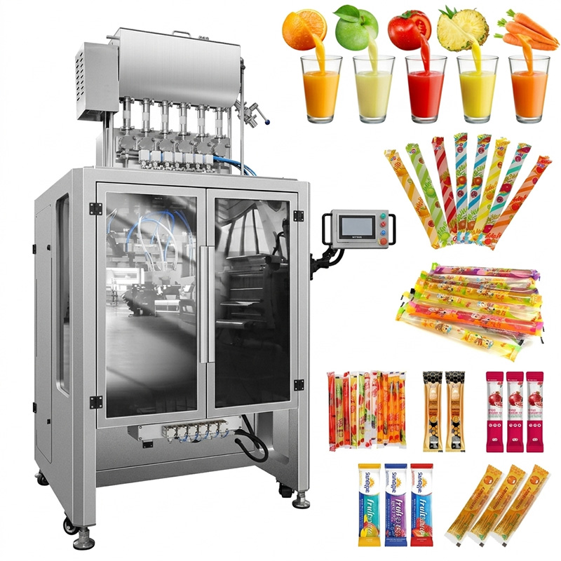 Ice lolly packaging machine