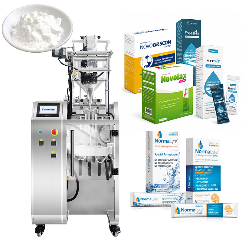 Pharmaceutical Powder Single Lane Stick Pack Packaging Machine