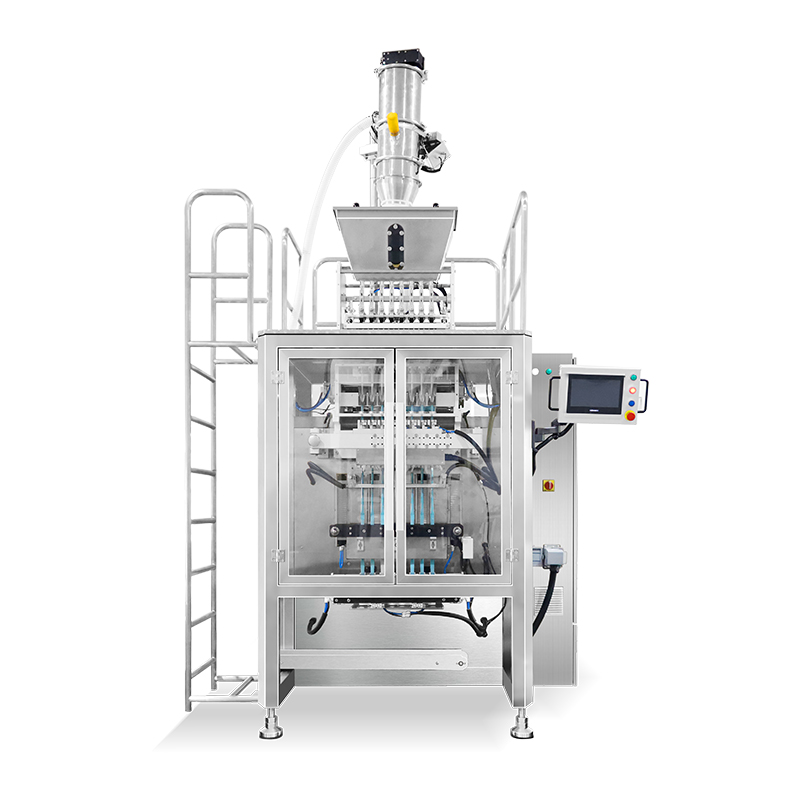 Pharmaceutical Granules 6 Lane Stick Pack Packaging Machine
