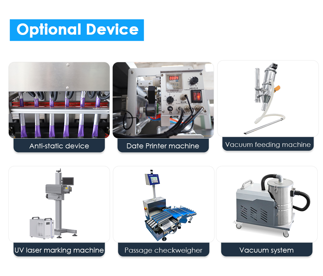 Pharmaceutical Granules 6 Lane Stick Pack Packaging Machine
