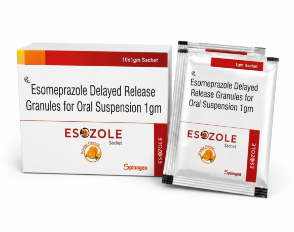 Esomeprazole delayed release granules packaging