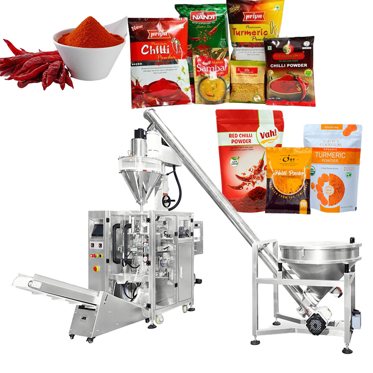 Chill powder packing machine