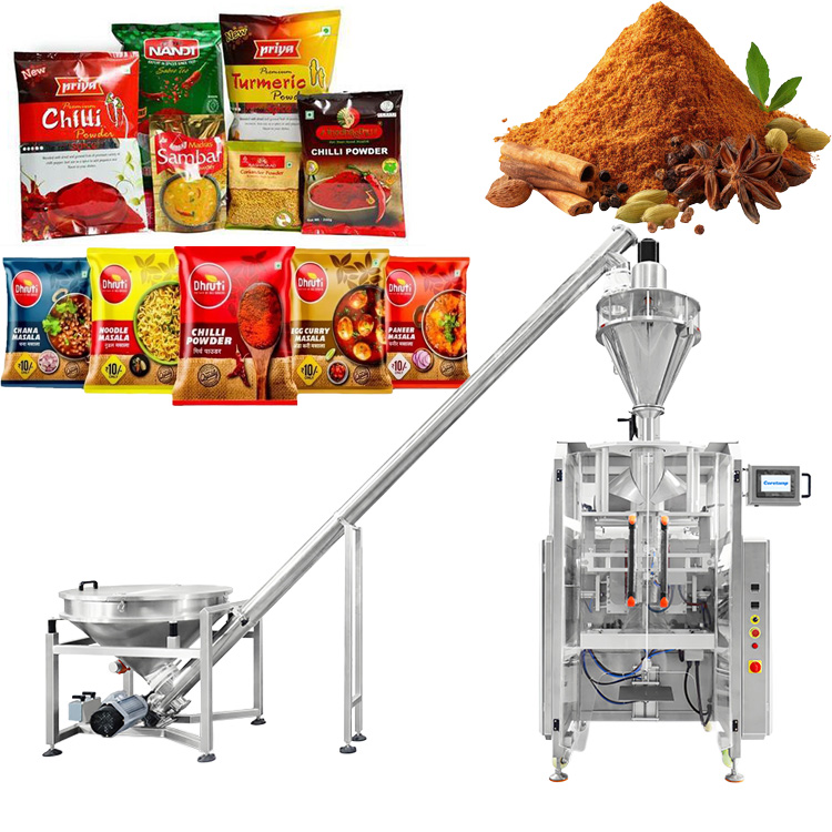Automatic masala powder packing machine 